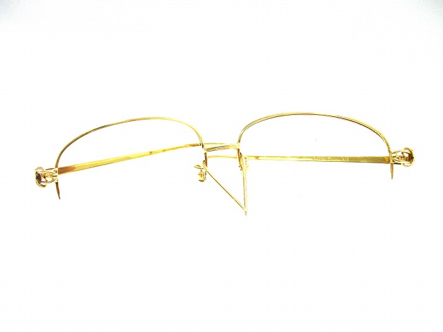 貴金属 金 K18 眼鏡 フレーム